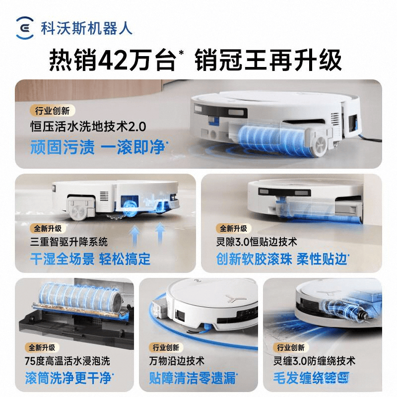 品牌前十探索智能清洁的魅力EVO视讯真人扫地机器人(图11)
